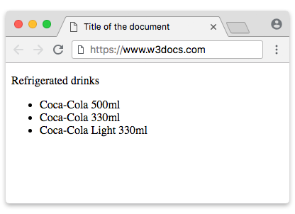 data example