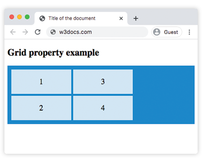 Свойство CSS grid